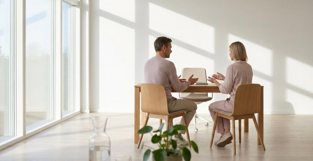 Arzt berät Patienten zur digitalen Diabetestherapie