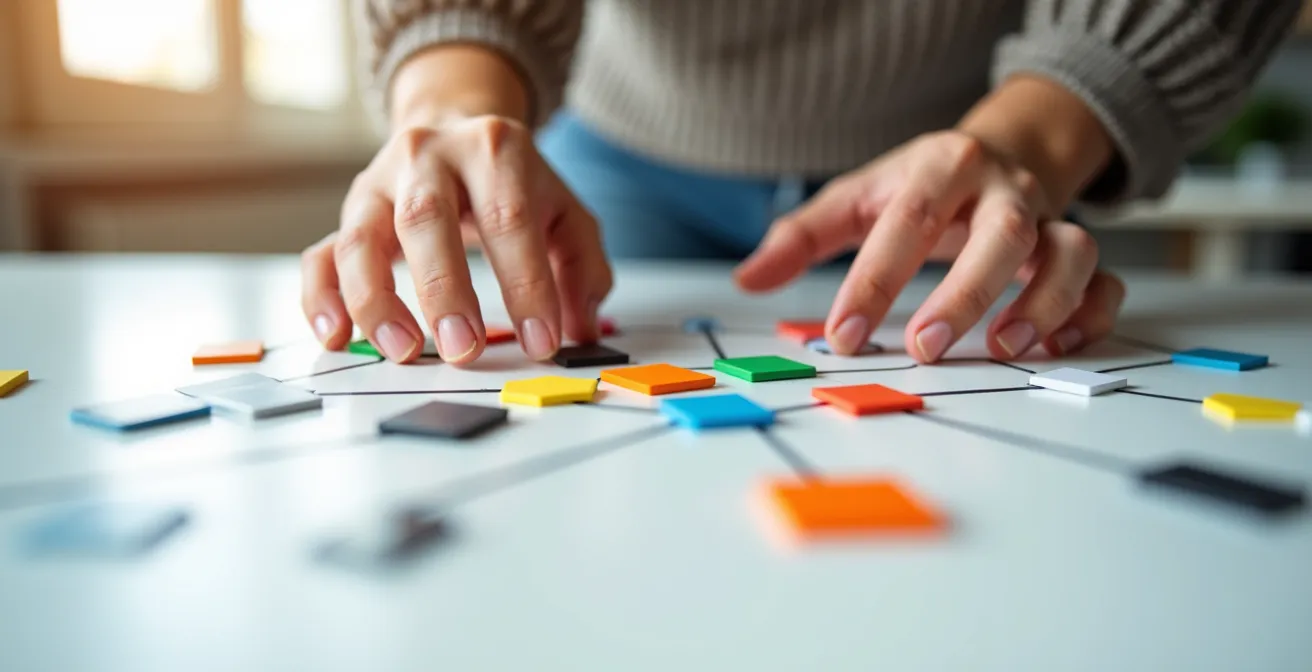 Abstrakte Visualisierung von App-Verbindungen ohne Programmierung